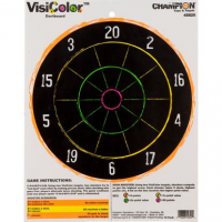 Champion Targets 45825 VisiColor Dart Board Hanging Paper Target 11" x 14"