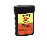 Hoppe's No. 9 Lubricating Gun Oil Field Wipes