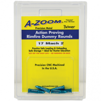 A-Zoom 12204 Rimfire Action Proving Dummy Rounds 22 WMR Snap Caps