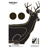 Champion Targets 45823 VisiColor Deer Hanging Paper Target 13" x 18" 10 Per Pack