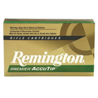 Remington Ammunition PRA7MMRA Premier Accutip 7mm Rem Mag 140 gr AccuTip Boat Tail 20 Bx/ 10 Cs