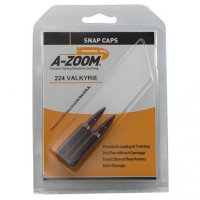 A-Zoom 12401 StrikerCap Rifle 224 Valkyrie Aluminum 2 Pack