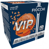 Fiocchi 28VIP9 Exacta Target VIP 28 Gauge 2.75" 3/4 oz 9 Shot 25 Per Box