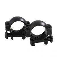 Traditions A791DS Scope Ring Set Weaver 1" Matte Black Aluminum