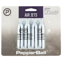 Pepperball 385-01-0000 Lifelight CO2 Cylinder 12 gram 4 Per Pkg