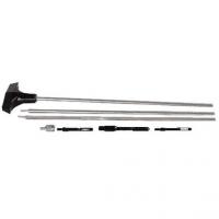 Hoppes 3PSS Bench Rest Gun Cleaning Rod 3-Piece Multi-Caliber Rifle/Shotgun Stainless Steel