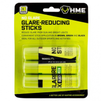 HME HME-STK-3PK Face Paint No Glare Black/Brown/Dark Green Stick