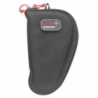 G*Outdoors GPS-855CPCB Contoured Discreet Case with Lockable Zippers & Black Finish for Compact & Subcompact 3" Barrel or Less