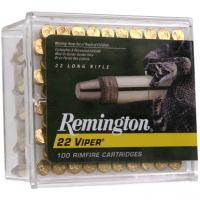 Remington Ammunition 21288 Viper 22 LR 36 gr Truncated Cone Solid 100 Per Box