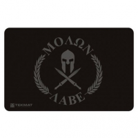 TekMat TEKR17MOLONLABE Original Cleaning Mat Molon Labe Spartan 11" x 17"