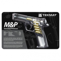 TekMat TEKR17SWMPCA Original Cleaning Mat S&W M&P 3D Cutaway 11" x 17"