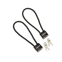 SnapSafe Lock BOX Cable w/PADLOCK (2PK)