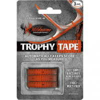 Wildgame Innovations WLD424 Trophy Tape Orange 200" Long 3 Rolls Per Pack