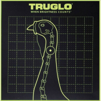 Truglo TG-12A6 Tru-See Self-Adhesive Paper Turkey Black/Green 6 Per Pkg