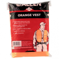 Allen 15753 Safety Vest 2XL Orange Polyester