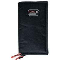 G*Outdoors GPS-865PS Pistol Sleeve Medium Black Nylon with Locking Zippers & Thin Design Holds 1 Handgun