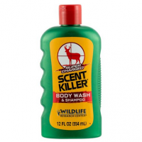 Wildlife Research 54012 Scent Killer Body Wash/Shampoo Odor Eliminator Odorless 12 oz