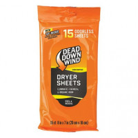 Dead Down Wind 1113 Dryer Sheets 8" X 7" 15 Per Pkg