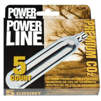 Daisy 7580 Powerline 12 gram Cartridge 5/Box