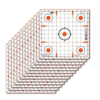 EZ-Aim 15333 Paper Targets Sight-In Grid Paper Target 12" x 12" 12 Per Pack