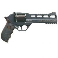 Chiappa Firearms Rhino 60DS Gen II 9mm Luger Revolver with 6" Slate Cerakote Black Steel Vent Rib Barrel - 340314