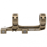 Geissele Automatics AR15 Super Precision Scope Mount and Ring Combo in Anodized Desert Dirt Color- 153534