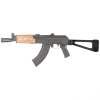 SB Tactical AKTF01SB AKTF Left Side Folding Black Synthetic with 11.75" OAL & Nylon Strap for AK-47, AK-74 (Tube Not Included)