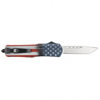 CobraTec Knives MCUSAFS3TNS FS-3 American Flag Medium 3" OTF Knife