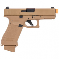 Umarex Glock Air Guns 2276338 G19X Airsoft Pistol CO2 6mm 14rd Coyote Frame Coyote Polymer Grip