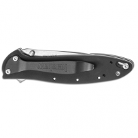 Kershaw 1660SWBLK Leek 3" Folding Drop Point Knife