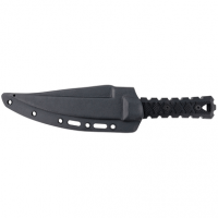 CRKT 2927 HZ6 6.50" Fixed Plain Black Matte Baked-On Anti Rust SK-5 Knife