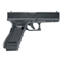 Glock Air Pistol 2255208 Glock 17 Gen3 CO2 177 BB 18rd Black Frame Black Polymer Grip