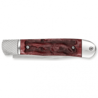 CobraTec Knives CTTHRRED Trapper Hidden Release 3.12" OTF Drop Point Knife