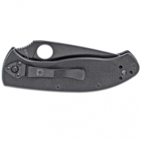 Spyderco C122GBBKPS Tenacious 3.39" Folding Drop Point Part Serrated