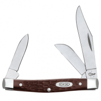 Case 00106 Stockman Medium 2.42"/1.58"/1.57" Folding Clip/Sheepsfoot/Pen Plain Knife