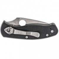 Spyderco C136GP Persistence 2.75" Folding Drop Point Plain 8Cr13MoV SS Blade/ G10 Black Handle