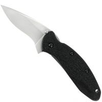 Kershaw 1620 Scallion 2.40" Folding Flipper Plain Bead Blasted 420HC Knife