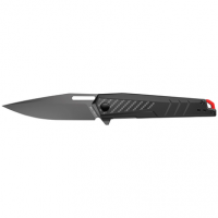 Real Avid AVRAV5 RAV--5 3.40" Folding Drop Point Plain Titanium 8Cr13MoV Knife