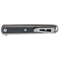 CRKT 7123 Seis 3.32" Folding Plain Bead Blasted 4116 Stainless Steel Knife