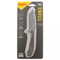 Smiths Products 51010 Titania II 3.50" Folding Drop Point Knife