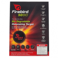 Firebird USA 50BIO 50BIO Mount Type Moving Trajectory/Static Impact Enhancement Flash/Smoke/Sound White Smoke Universal Firearm 50mm 10 Pk.