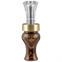 ECHO CALLS, INC 90016 Diamondwood/Wood Poly Ducks Double Reed Bocote Timber/Polycarbonate