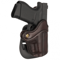 1791 Gunleather ORPDHCSBRR Optics Ready Paddle Holster C OWB Signature Brown Leather Fits 2.50-3" Barrel Right Hand