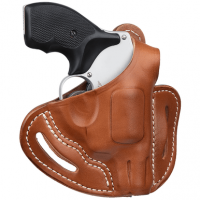 1791 Gunleather RVHX1CBRR RVHX-1 OWB Size 01 Classic Brown Leather Belt Slide, J-Frame, Right Hand