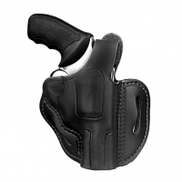 1791 Gunleather RVHX2SSBLR RVHX-2S OWB Size 02S Stealth Black Leather Fits Up to 3" Barrel, K/L-Frame, Belt Slide Right Hand