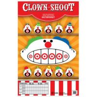 Action Target GSCARCLWN100 Action Clown-Shoot Clowns Hanging Paper Target 23" x 35" 100 Per Box