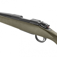 Bergara Rifles B14LM101C B-14 Hunter 300 Win Mag 3+1 24" Black Cerakote Rec/Barrel SoftTouch Green Speckled Molded Fixed Stock Right Hand (Full Size)