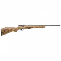 Savage Arms 25700 Mark II BV 22 LR 5+1 Cap 21" HB Matte Blued Rec/Barrel Natural Brown Laminate Stock Right Hand (Full Size) with AccuTrigger