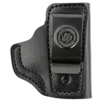 DeSantis Gunhide 031BA7FZ0 Insider IWB Black Leather Belt Clip Fits Ruger LCP II Right Hand