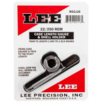 Lee Precision 22/250 Rem Case Length Gauge & Shell Holder - 90116